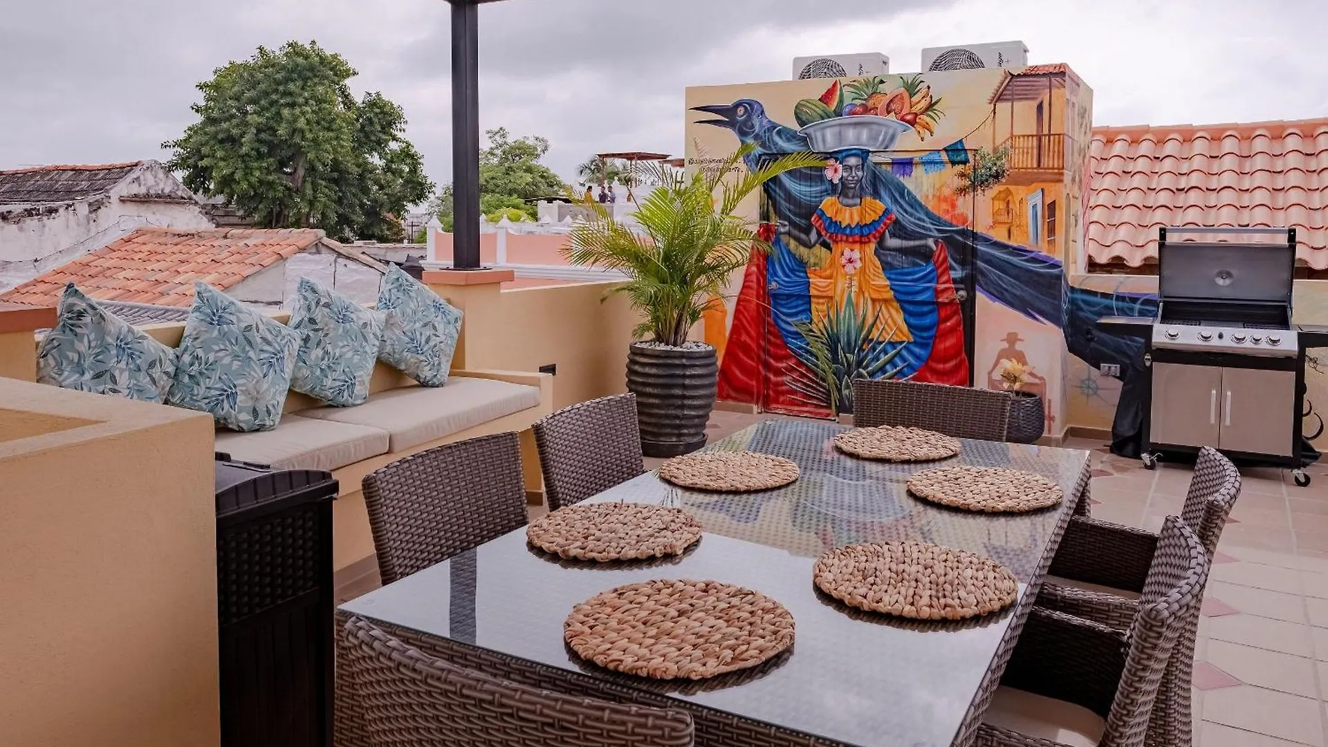 Oasis Colombomexicano En El Corazon De Cartagena בית נופש